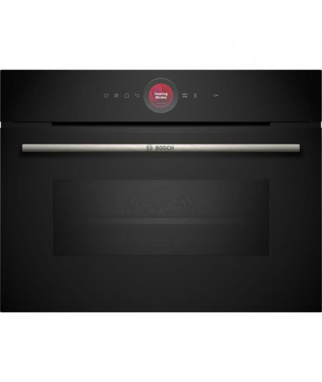Four combiné micro-ondes encastrable Softclose - BOSCH SER8 - CMG7241B1F - Noir - 45 L - 45,5 x 59,4 x 54,8 cm