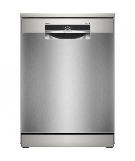 Lave-vaisselle pose-libre BOSCH SMS6ZCI11F SER6 - 14 couverts - Induction - L60cm - 40 dB - Classe B - Inox