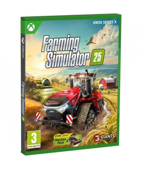 Farming Simulator 25 - Jeu Xbox Series X