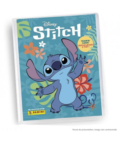 Pack démarrage de collection - PANINI - STITCH TC - 1 classeur + 2 pochettes - 12 cartes + 1 carte EL