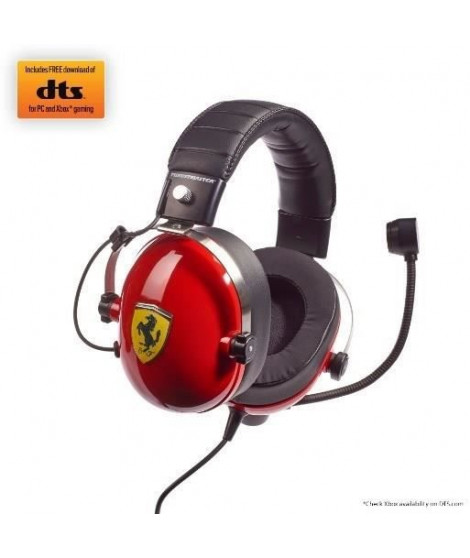 THRUSTMASTER Casque T-Racing Scuderia Ferrari DTS