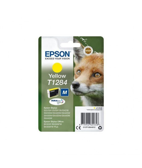 EPSON Cartouche T1284 - Renard - Jaune