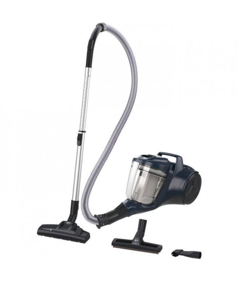 Aspirateur traineau sans sac - HOOVER - HP110HM - 700 W - 78 dBA - 2 L - Bleu