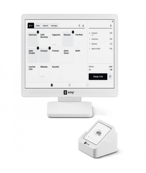 Systeme de Caisse Lite et terminal Solo - SUMUP - POS Lite + Solo card reader