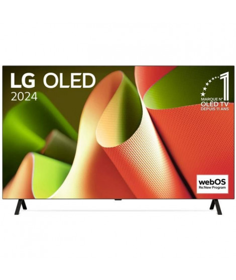 LG 55B4 - TV OLED 55 (139 cm) - 4K UHD 3840x2160 - a8 AI Processor 4K - HDR - Smart TV - 4xHDMI 2.1 - WiFi