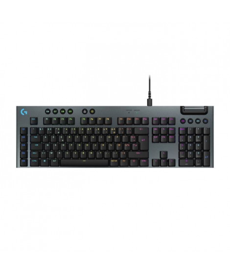 Clavier gamer - filaire - Logitech G - G915 X - Switch tactile  - AZERTY - Noir