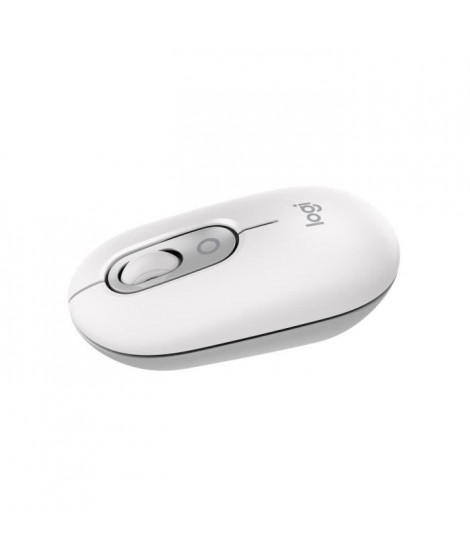 Souris - Sans fil - Logitech - Pop Mouse - Blanc cassé