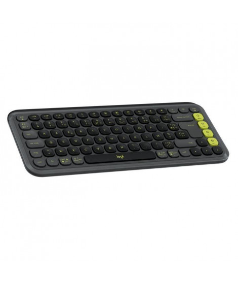 Clavier - Sans fil - Logitech - Pop Icon Keys -  AZERTY - Graphite