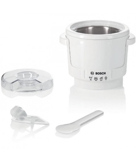 Accessoire sorbetiere - BOSCH - MUZ5EB2 - Pour Kitchen machine MUM5 - Réfrigérant a double paroi - Max. 550 g de glace