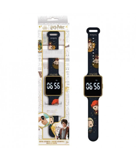 Lexibook - Harry Potter - Montre LED connectée - Bracelet ajustable