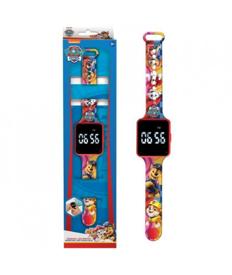 Lexibook - Pat' Patrouille - Montre LED connectée - Bracelet ajustable