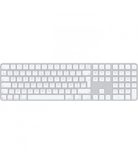 Magic Keyboard Touch ID clavier numerique avec Apple silicon - FR - Touches Blanches