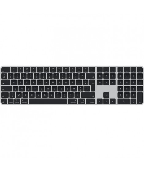 Magic Keyboard Touch ID clavier numerique avec Apple silicon  - FR - Touches noires
