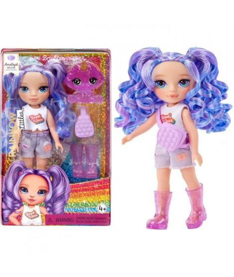 Rainbow High Littles - Poupée 15cm + animal de compagnie - Violet - Des 4ans