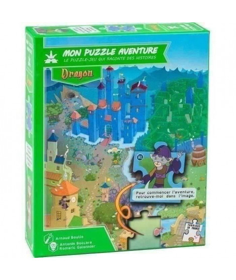 Mon Puzzle Aventure : Dragon - Jeu de société - BLACKROCK