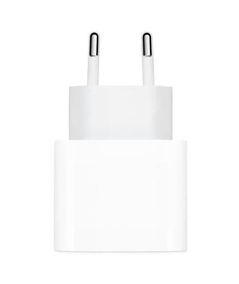 Chargeur pour téléphone mobile Apple Chargeur secteur 20W USB-C Blanc