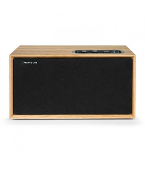 Enceinte résidentielle en bois - THOMSON - WS502 - Bluetooth 5.0, 100W, RCA, USB, AUX-IN