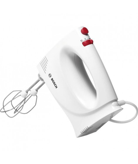 Batteur - BOSCH - MFQP1000 - 300 W - 2 vitesses + turbo - 2 fouets inox