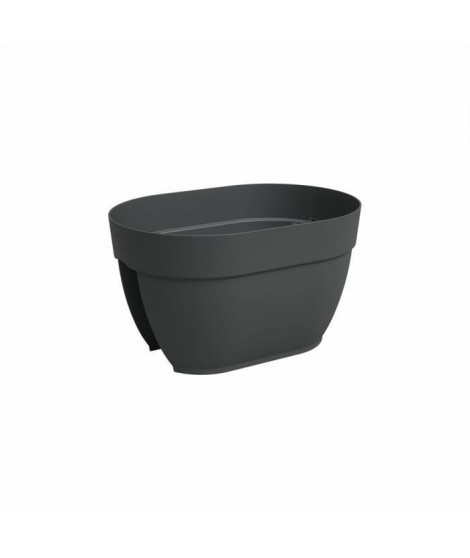 Jardiniere - ARTEVASI - CAPRI CAMPANA - Balcon - 40 ma - Anthracite