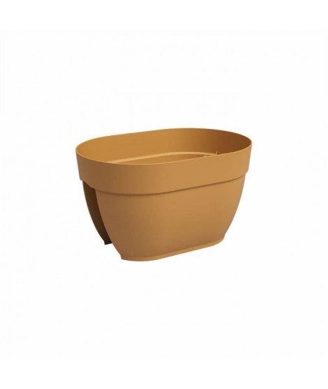 Jardiniere - ARTEVASI - CAPRI CAMPANA balcon - 40 ma - Jaune miel