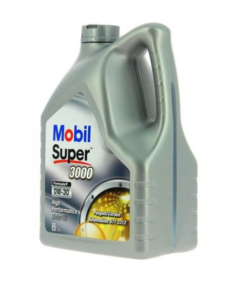 MOBIL Huile moteur synthétique S3000 - 0W30 Formula-P - 5 L