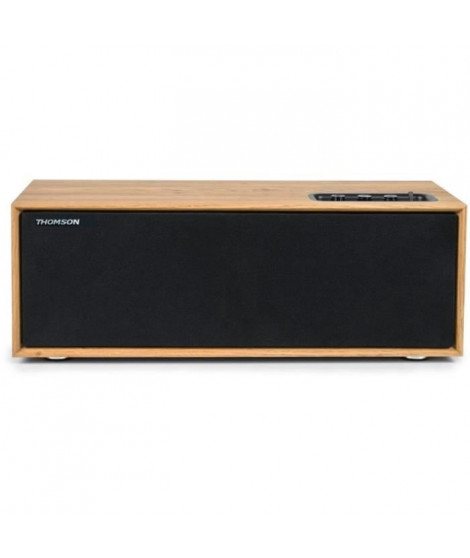 Enceinte résidentielle en bois - THOMSON - WS702 - Bluetooth 5.0, 150W, RCA, TV Audio, USB, AUX-IN