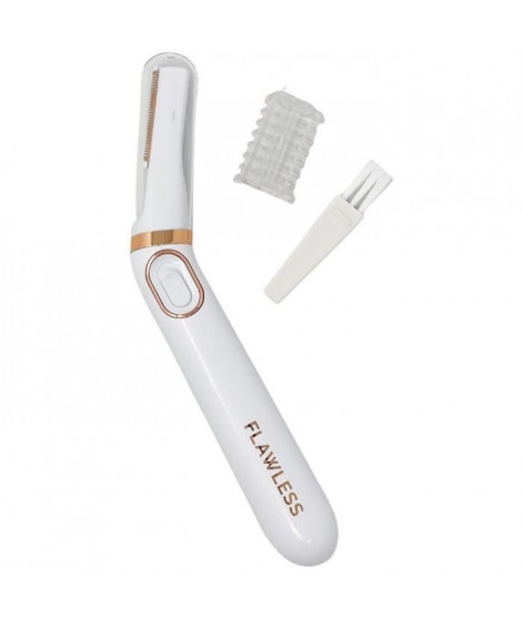 Tondeuse Électrique pour Femme - FLAWLESS FINISH - Flawless Bikini - Spécial maillot - Rapide et indolore - LED intégrée