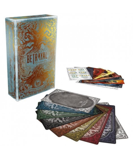 Betrayal Deck of Lost Souls, jeu de cartes coopératif a rôles secrets inspiré du tarot, Des 12 ans
