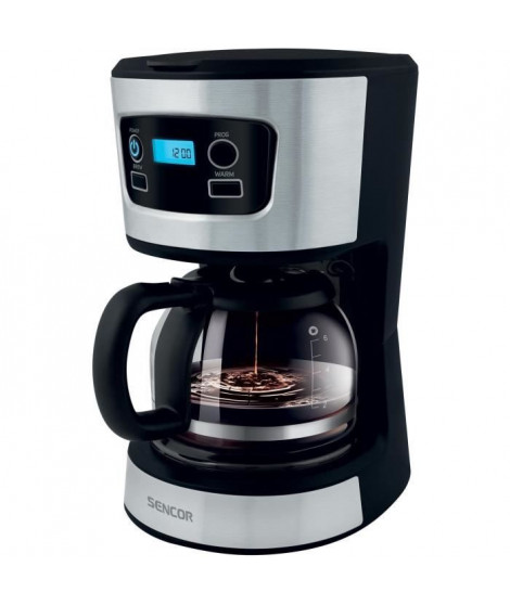 Machine a café - SENCOR - SCE 3700BK - 0,75 L - 700 W - Noir