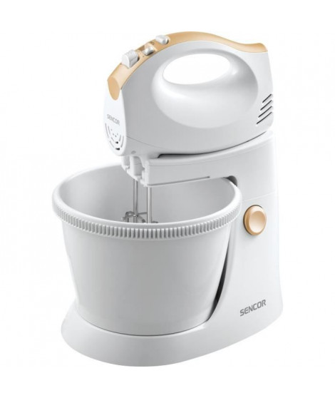 Batteur a main avec bol rotatif - SENCOR - SHM 5330-EUE3 - 500 W - Blanc