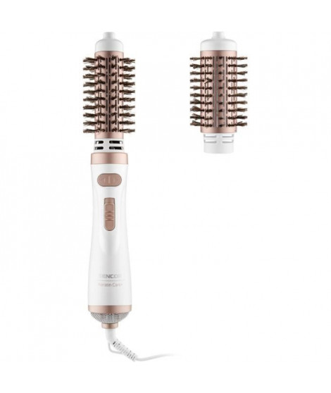Brosse a air chaud - SENCOR - SHS 0910GD - 1000 W - Rotation automatique - Or / Blanc