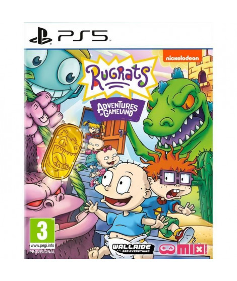 Les Razmoket Rugrats Adventures in Gameland - Jeu PS5