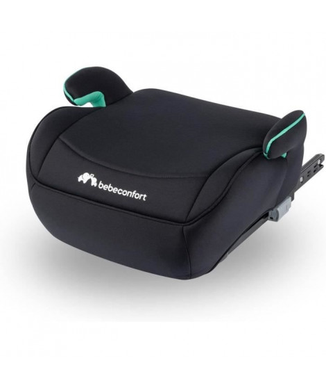 BEBECONFORT Siege auto Manga i-Fix, Rehausseur ISOFIX, de 6 a 12 ans, 22-36 kg, 125-150 cm, Black Mist