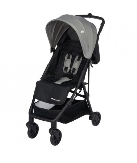 BEBECONFORT Poussette canne ultra compacte TEENY 3D,  4 roues, De la naissance a 4 ans environ (22kg), Tinted gray