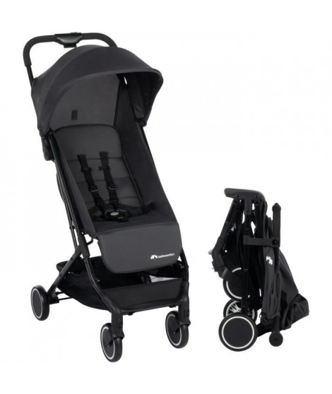 BEBECONFORT SOKO Poussette canne ultra compacte, légere, des la naissance, jusqu'a 15 kg (3-4 ans environ), Mineral graphite