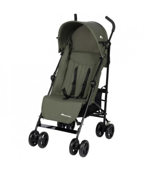 BEBECONFORT RAINBOW Poussette Canne 2eme âge, légere, pliage facile, multipositions, 6 mois a 4 ans, jusqu'a 22 kg Mineral Green