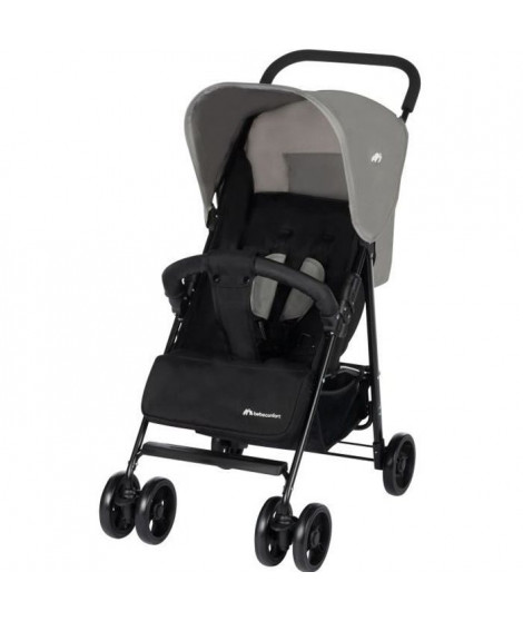 BEBECONFORT FOGGY Poussette canne compacte, légere , des la naissance, jusqu'a 15 kg, position allongée, Tinted Gray