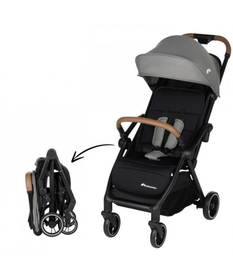 BEBECONFORT SUNLITE, Poussette ultra compacte, confortable et legere, des la naissance jusqu'a 4 ans,0 a 22 kg, Tinted Gray