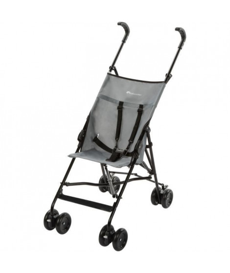 BEBECONFORT Poussette canne ultra compacte PEPS, 4 roues, de 6 mois jusqu'a 3 ans environ (15kg), Shadow Block