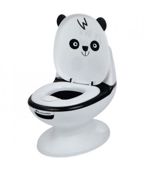 BEBECONFORT Mini toilette Panda, Pot avec bruit de chasse d'eau
