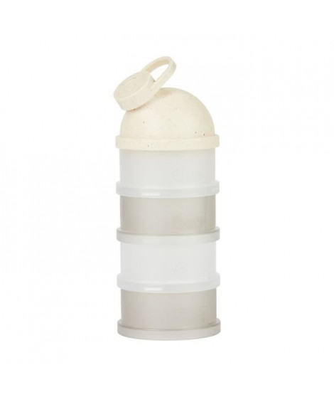 Babymoov Boîtes Doseuses de Lait en Poudre Babydose - Bec verseur ergonomique - Made in France, Beige