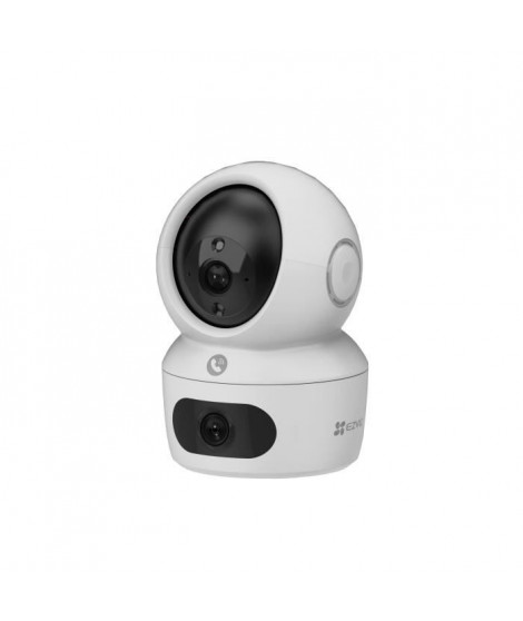 Caméra Wi-Fi panoramique - EZVIZ - H7c - Double objectif - 2K+ - Détection IA - Vision nocturne couleur - Audio bidirectionnel