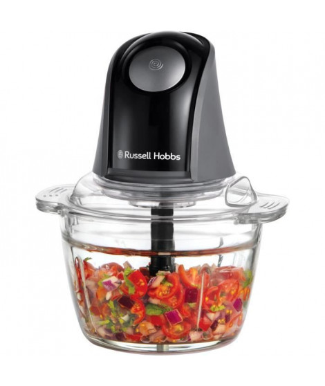 Mini Hachoir - RUSSEL HOBBS - Matte Charcoal - 200 W - 1 L - Noir