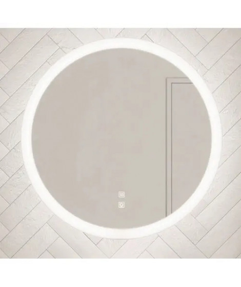 MIROIR DOMAO ROND Ø75 RETROECLAIRE ANTI-BUEE 1 INTERRUPTEUR SENSITIF L75XH75XP2