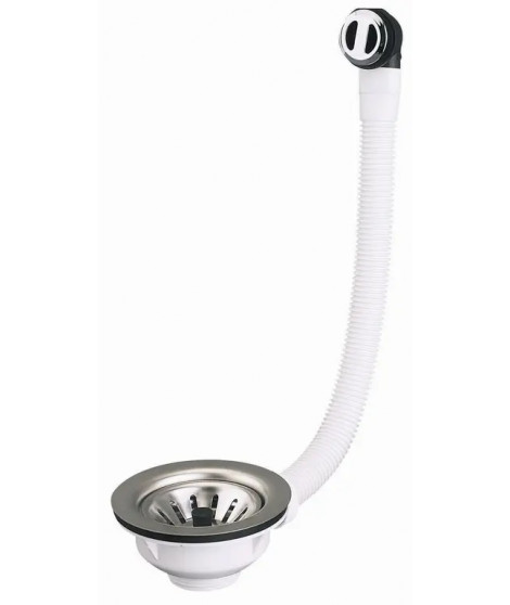 BONDE EVIER PANIER INOX D.90  1CUVE SYNTHESE