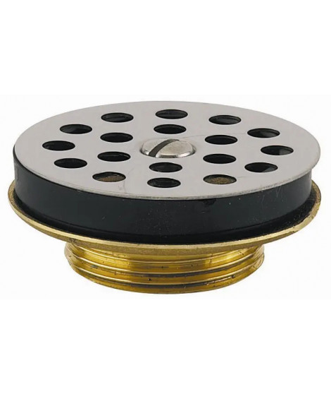 BONDE LAVABO A GRILLE CHROMEE LAITON