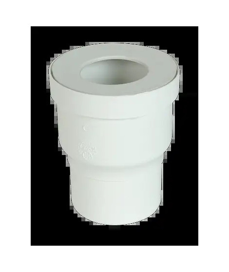 PIPE SORTIE WC  DROITE JOINT A LEVRE D.100 QW33