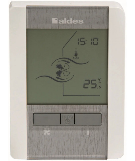 Télécommande multifonction 4 vitesses filaire pour InspirAIR®Home SC