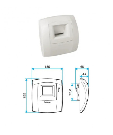 Kit Curve bain ou cellier diamètre 80 mm