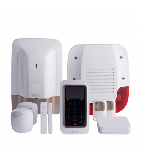 PACK TYXAL+ | PACK ALARME RADIO  AVEC BOX CONNECTEE ET DETECTEUR D'OUVERTURE